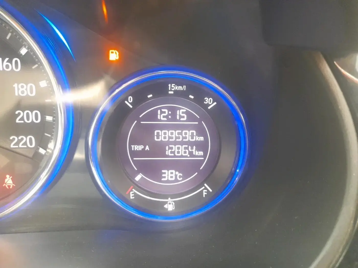 2015 Honda City 1.5L I-VTEC VX CVT, Petrol, Automatic, 89,590 km, interior