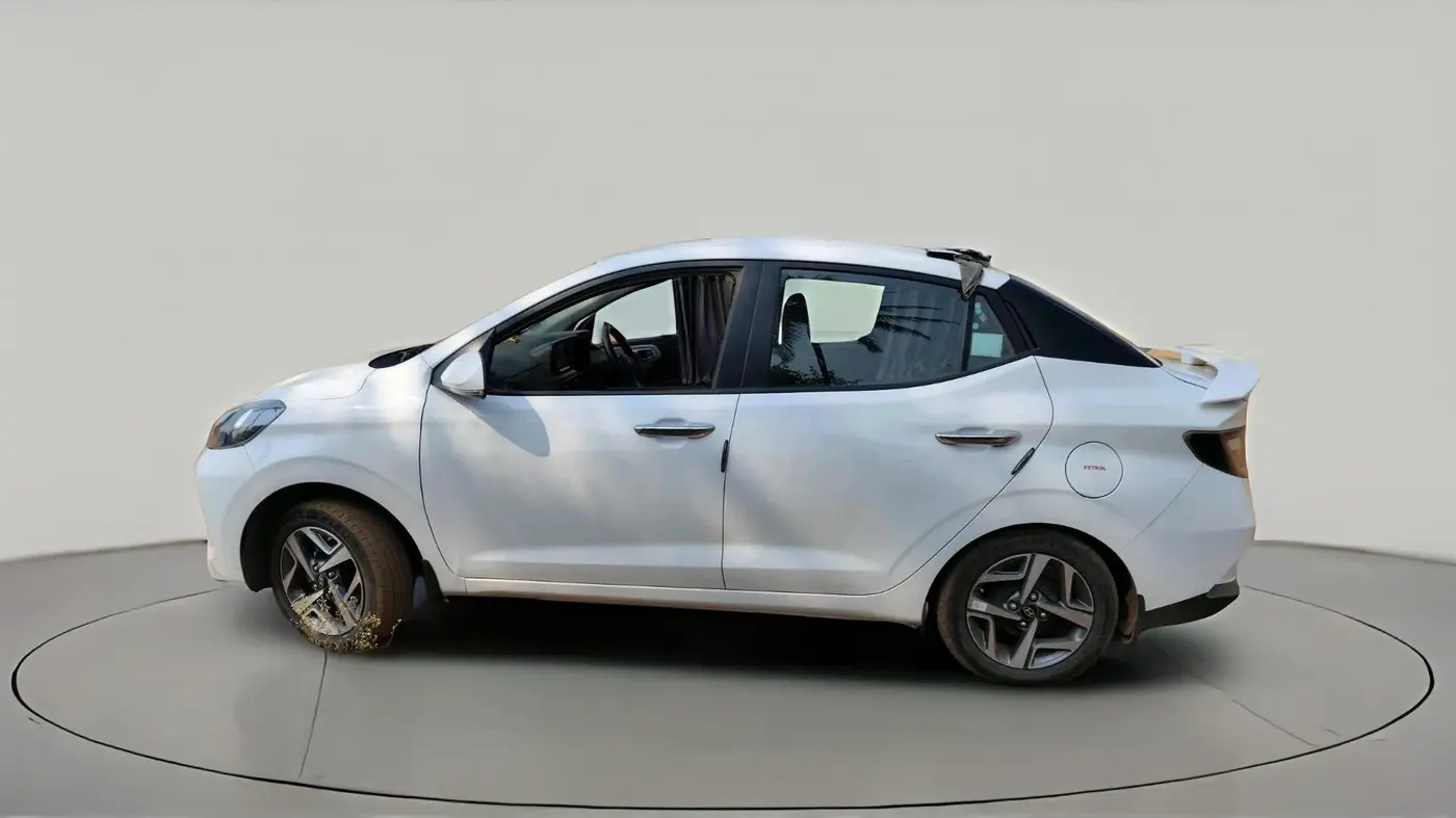 2023 Hyundai AURA SX 1.2 CNG, CNG, Manual, 40,375 km, exterior