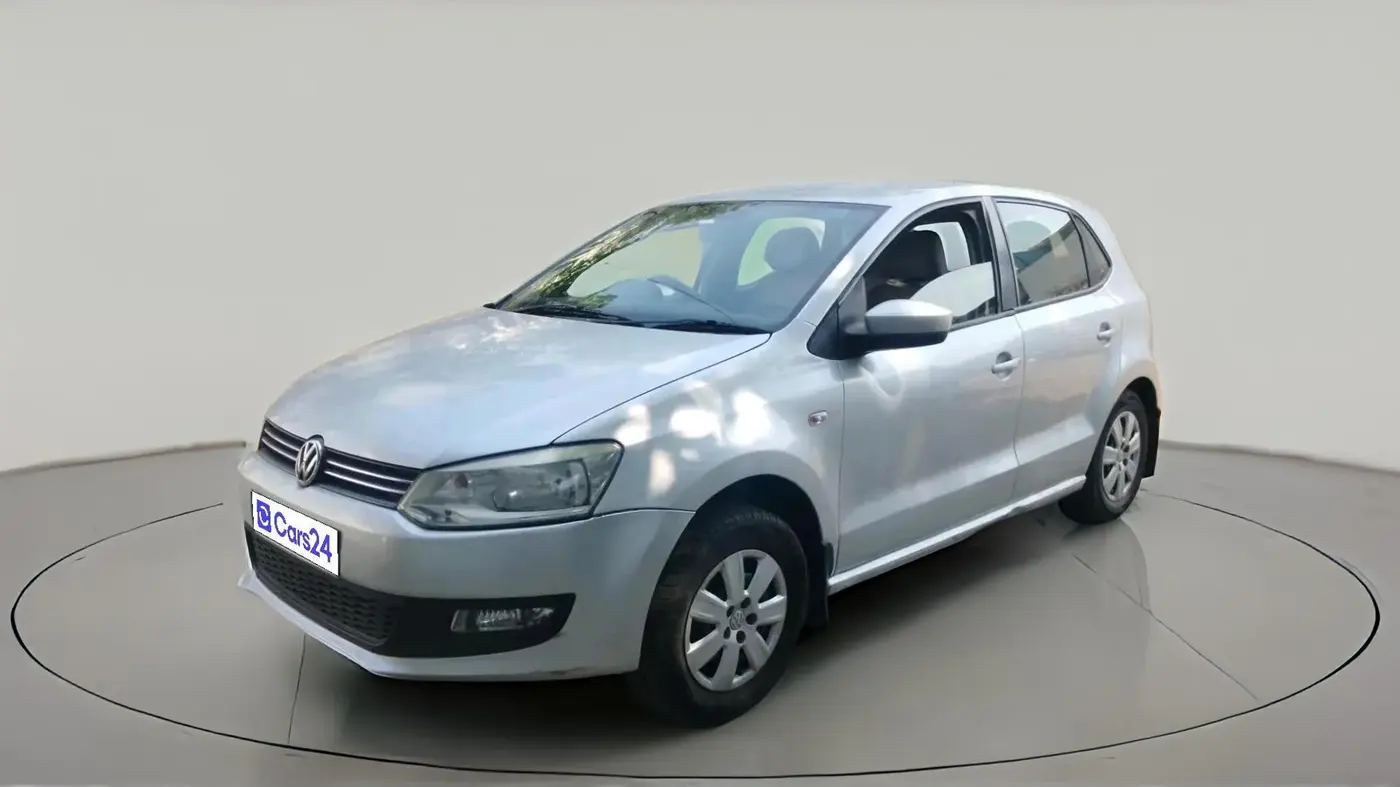 2012 Volkswagen Polo COMFORTLINE 1.2L PETROL, Petrol, Manual, 1,00,305 km, exterior
