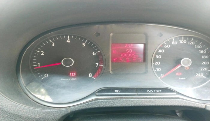 2012 Volkswagen Polo COMFORTLINE 1.2L PETROL, Petrol, Manual, 1,00,305 km, interior