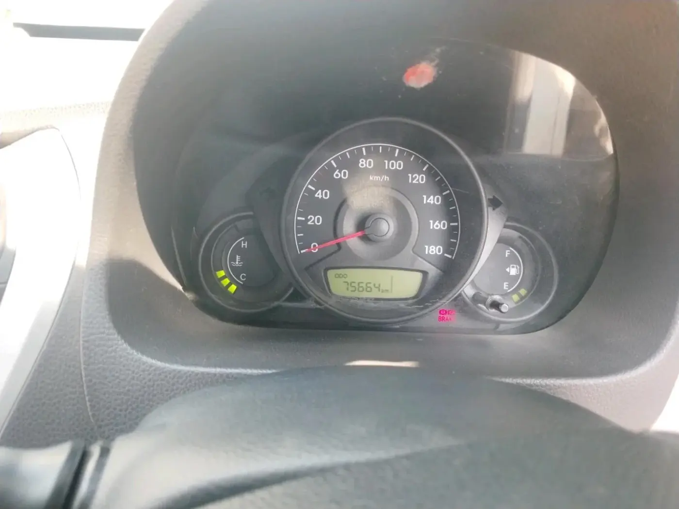 2017 Hyundai Eon ERA +, Petrol, Manual, 75,664 km, interior