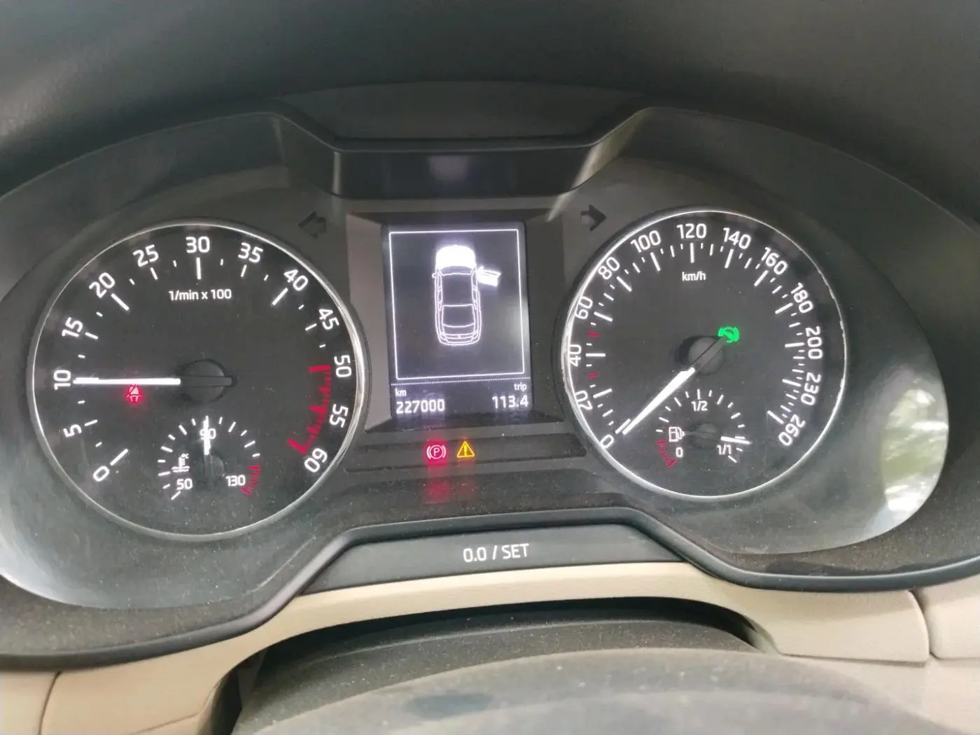 2015 Skoda Octavia 2.0 TDI CR STYLE PLUS AT, Diesel, Automatic, 2,27,000 km, interior
