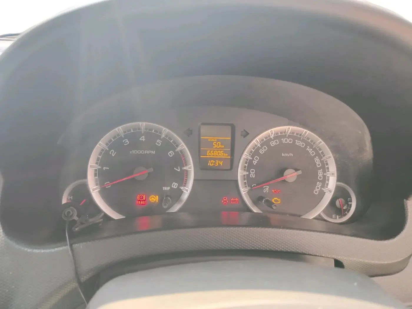 2012 Maruti Swift VXI, Petrol, Manual, 66,806 km, interior