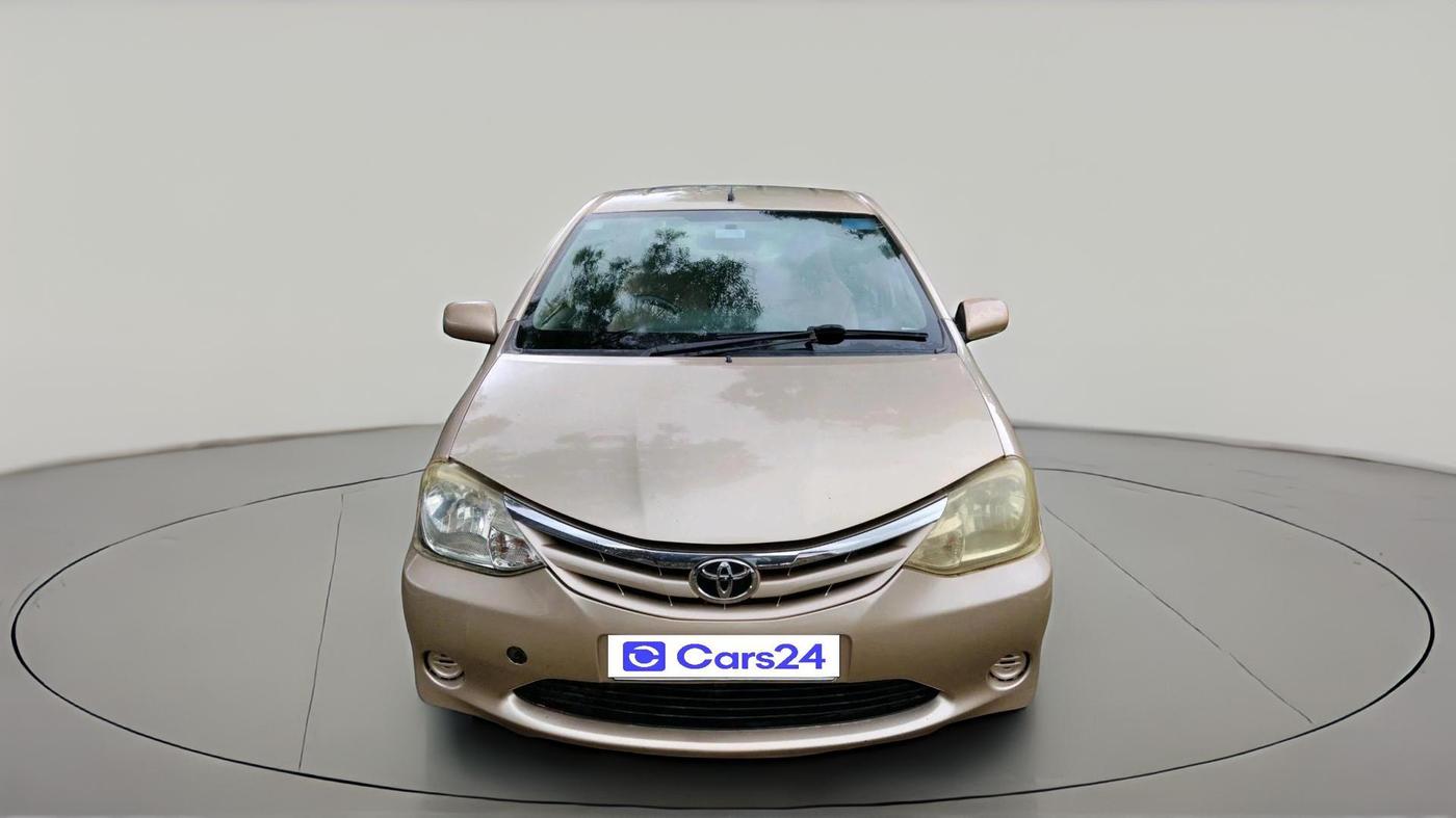 2012 Toyota Etios G, Petrol, Manual, 1,38,851 km, exterior