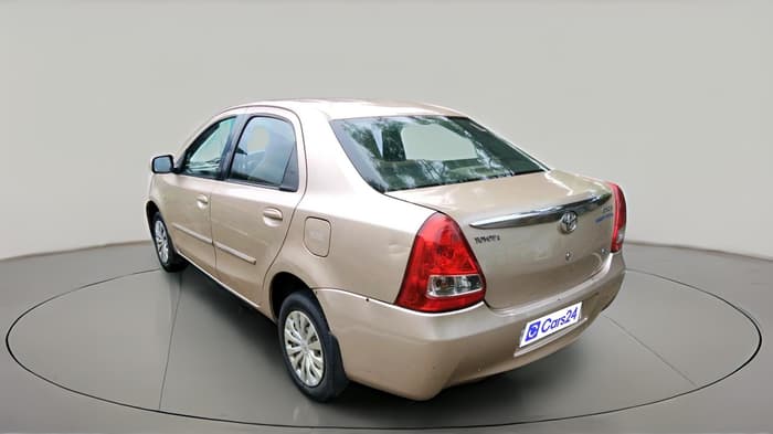 2012 Toyota Etios G, Petrol, Manual, 1,38,851 km, exterior