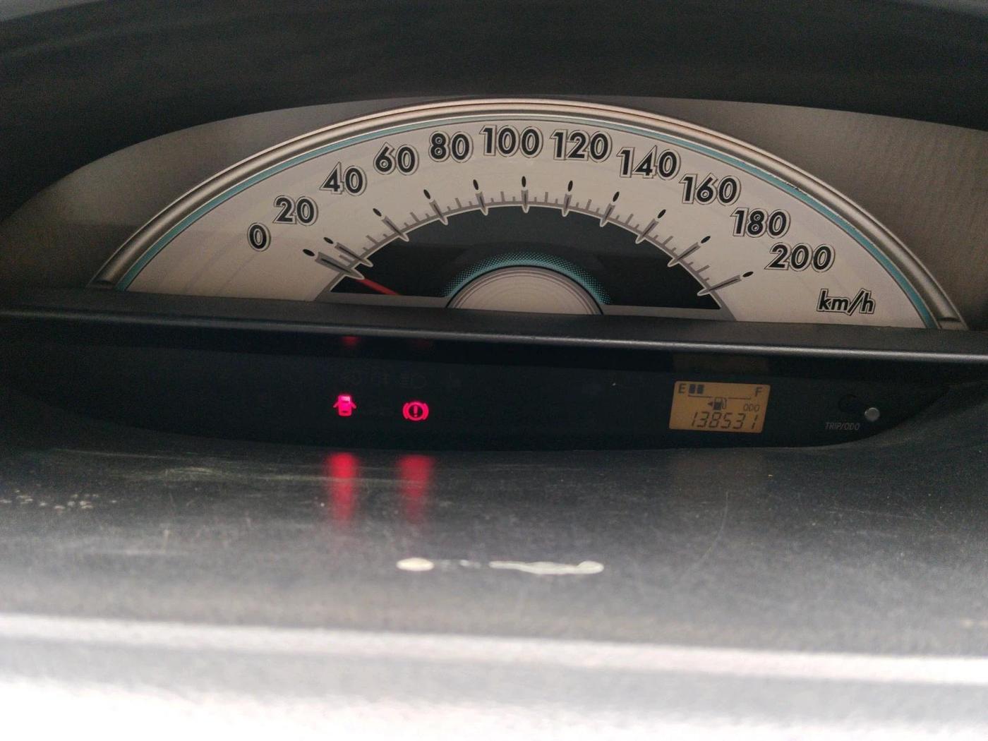 2012 Toyota Etios G, Petrol, Manual, 1,38,851 km, interior