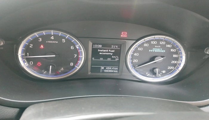 2020 Maruti S Cross ALPHA 1.5, Petrol, Manual, 69,394 km, interior