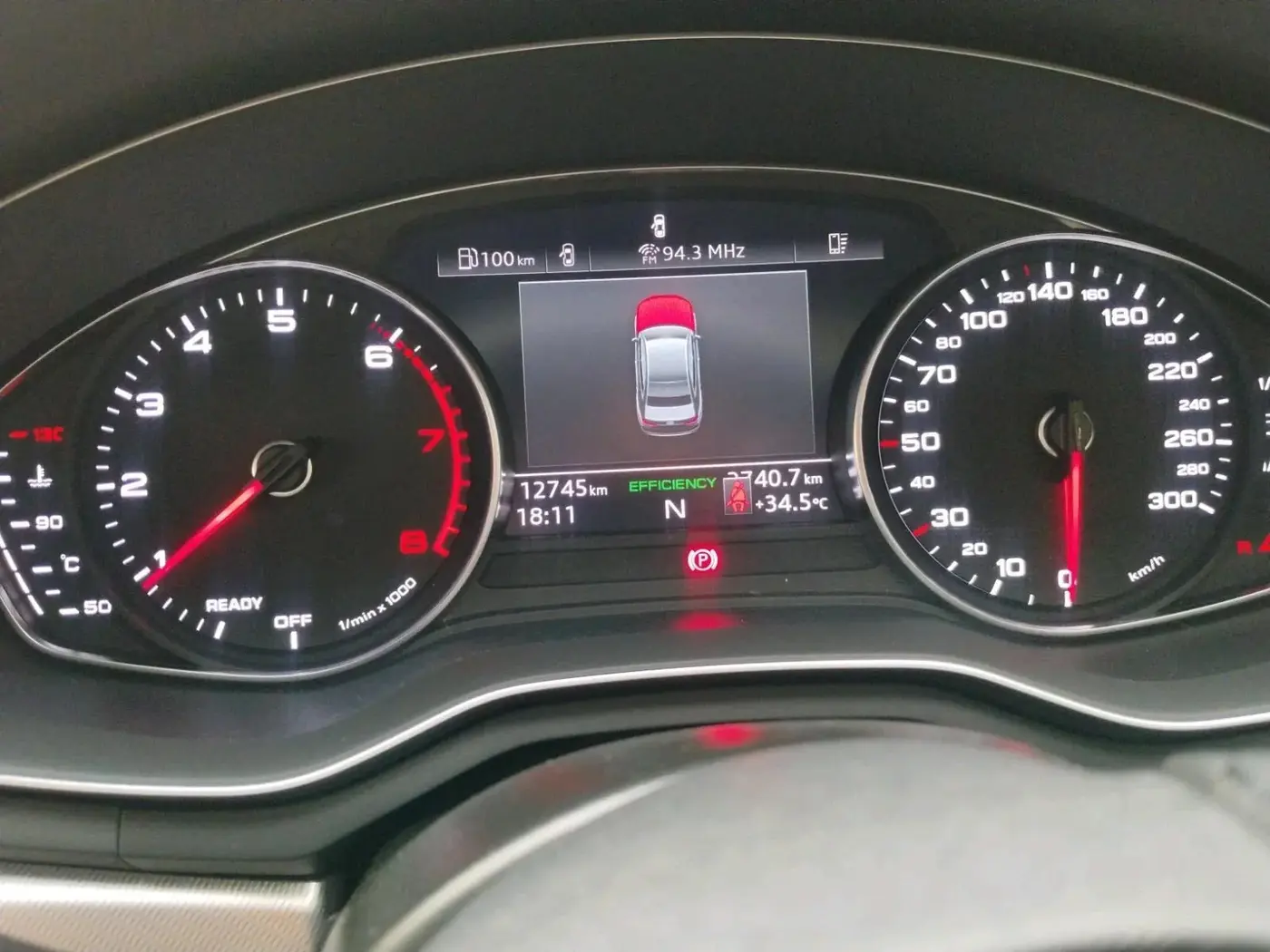 2024 Audi A4 40 TFSI Premium, Petrol, Automatic, 12,715 km, interior