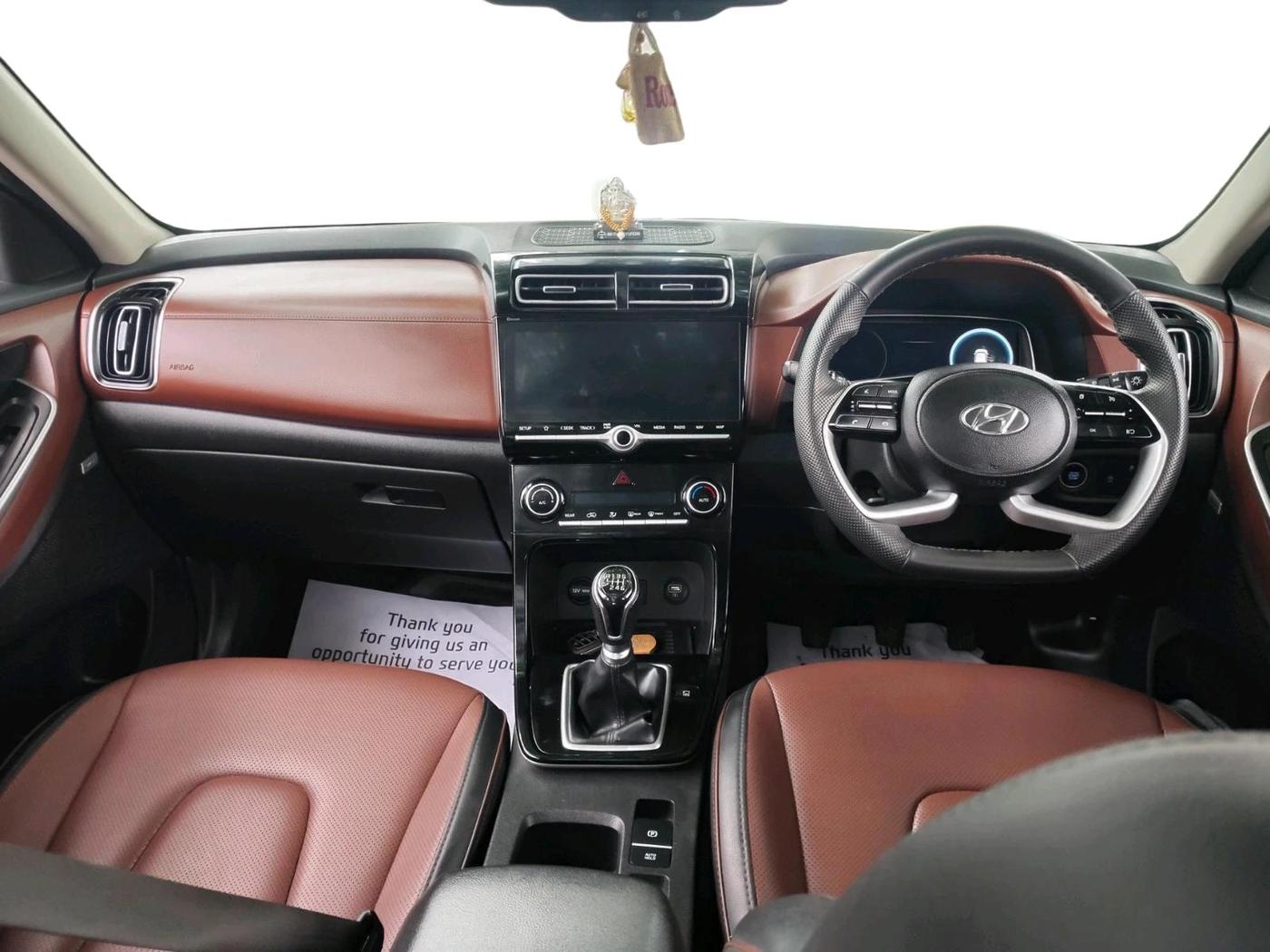 2023 Hyundai ALCAZAR PLATINUM 1.5 MT 7STR, Diesel, Manual, 36,795 km, interior