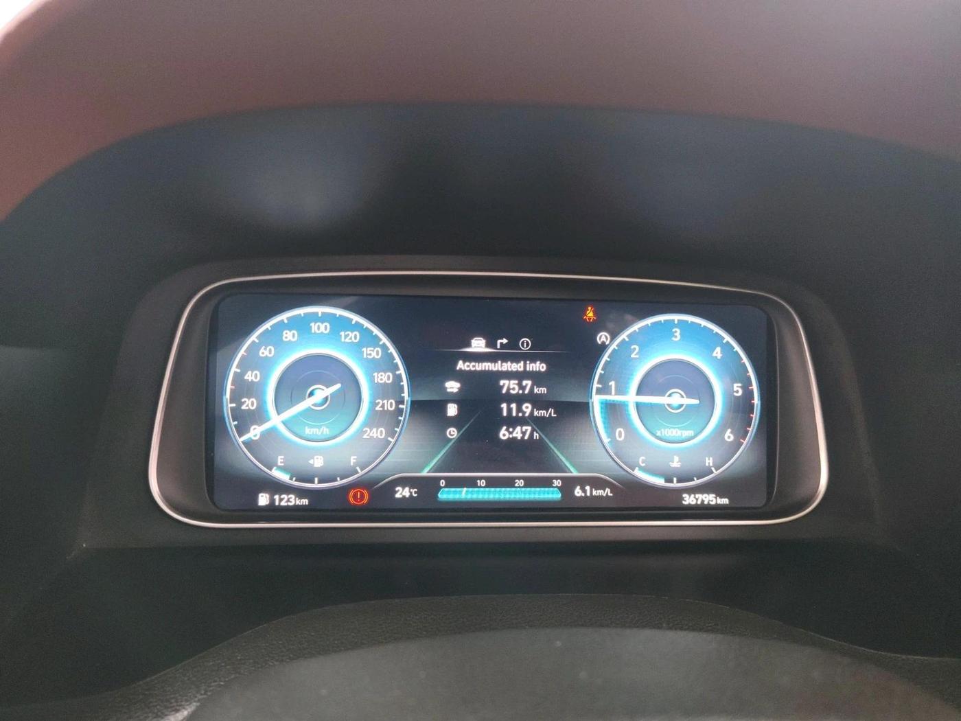 2023 Hyundai ALCAZAR PLATINUM 1.5 MT 7STR, Diesel, Manual, 36,795 km, interior