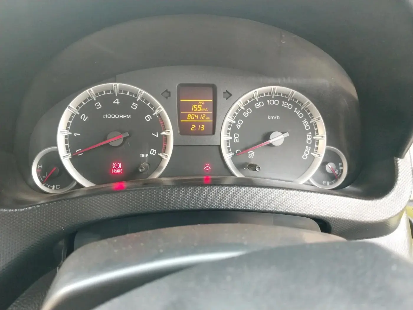 2012 Maruti Swift VXI, Petrol, Manual, 80,412 km, interior