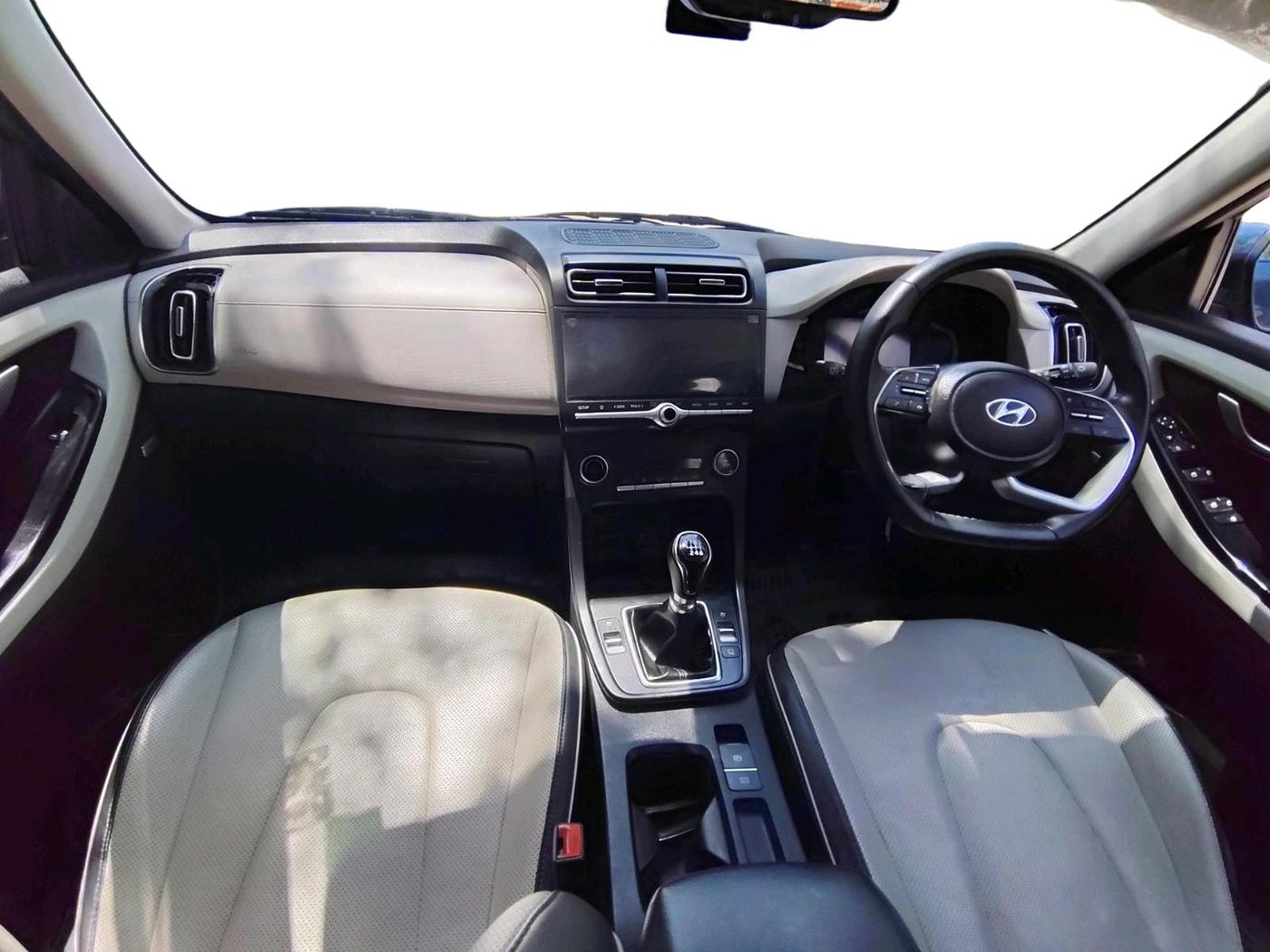 2020 Hyundai Creta SX (O) 1.5 DIESEL, Diesel, Manual, 1,73,408 km, interior