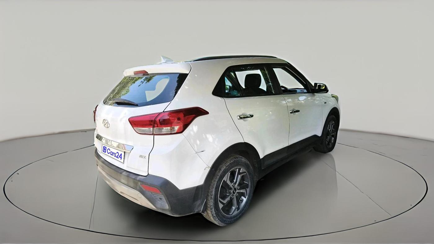 2018 Hyundai Creta SX AT 1.6 PETROL, Petrol, Automatic, 88,062 km, exterior