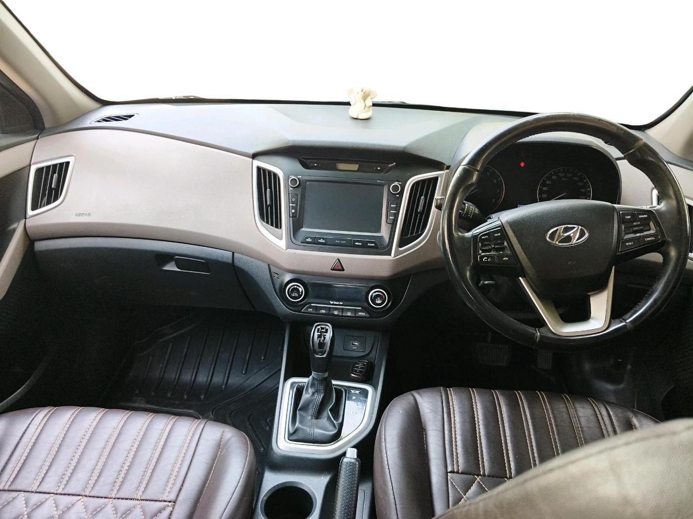 2018 Hyundai Creta SX AT 1.6 PETROL, Petrol, Automatic, 88,062 km, interior
