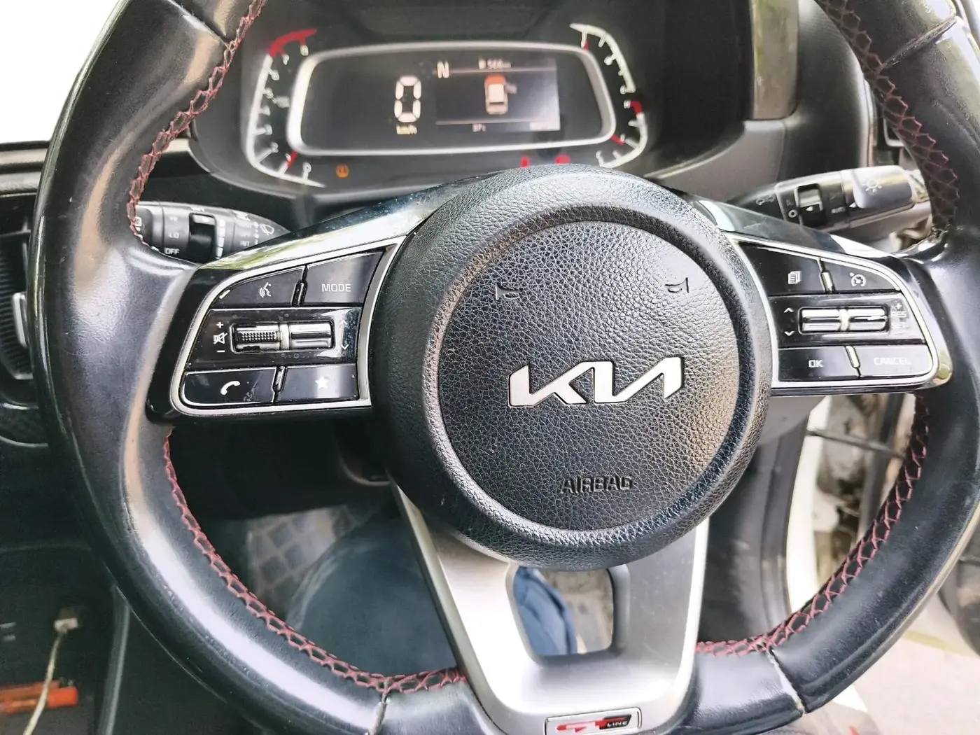 2022 KIA SONET GTX PLUS 1.0 IMT, Petrol, Manual, 93,213 km, interior