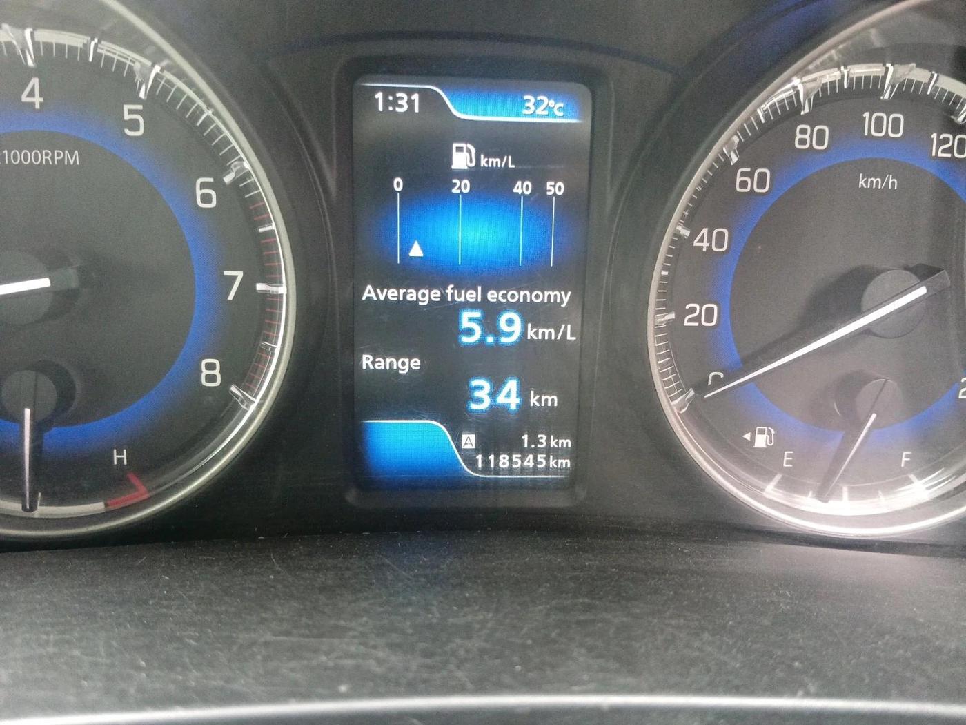 2017 Maruti Baleno ALPHA PETROL 1.2, Petrol, Manual, 1,18,545 km, interior