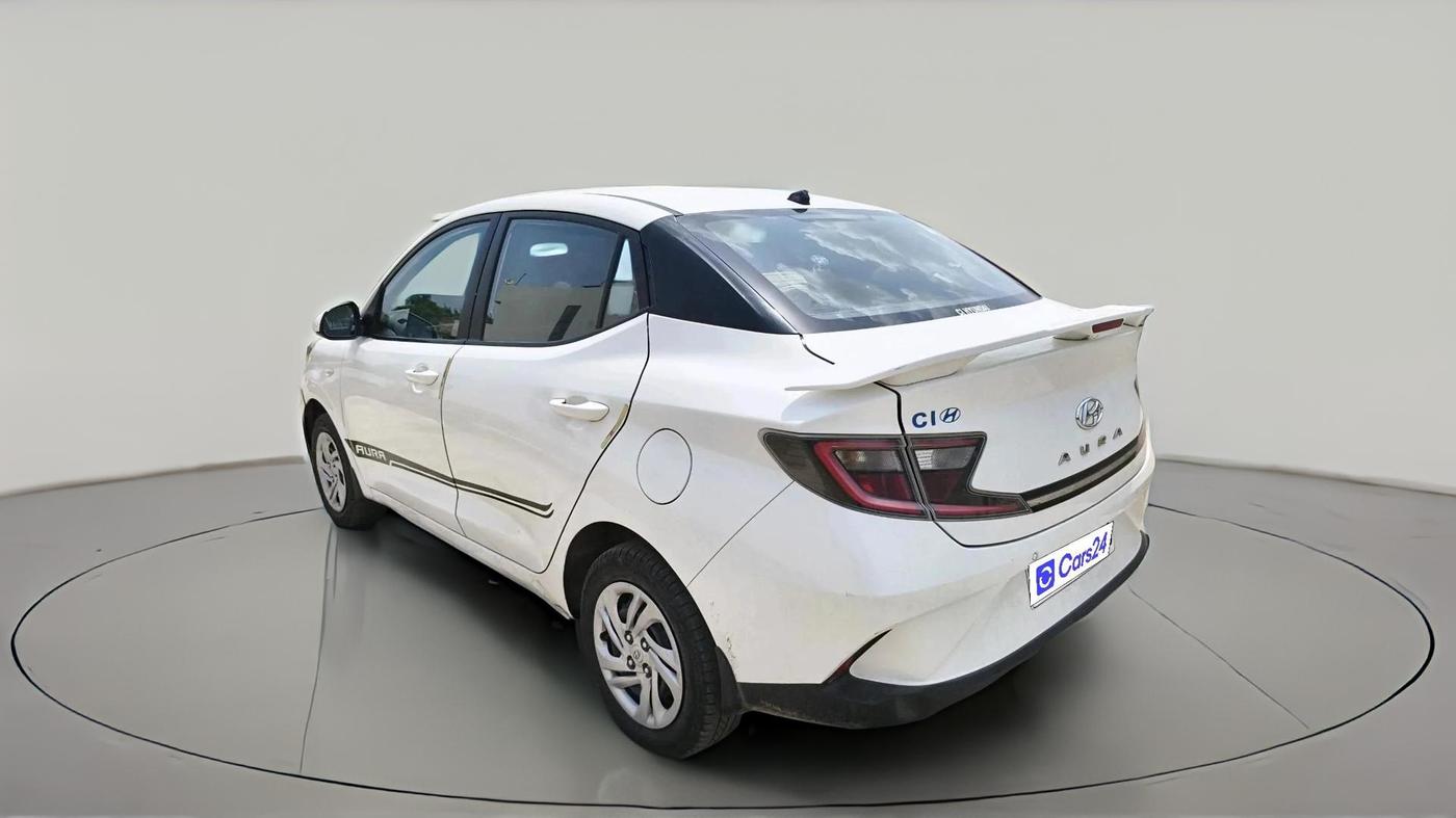 2022 Hyundai AURA S 1.2 CNG, CNG, Manual, 49,972 km, exterior