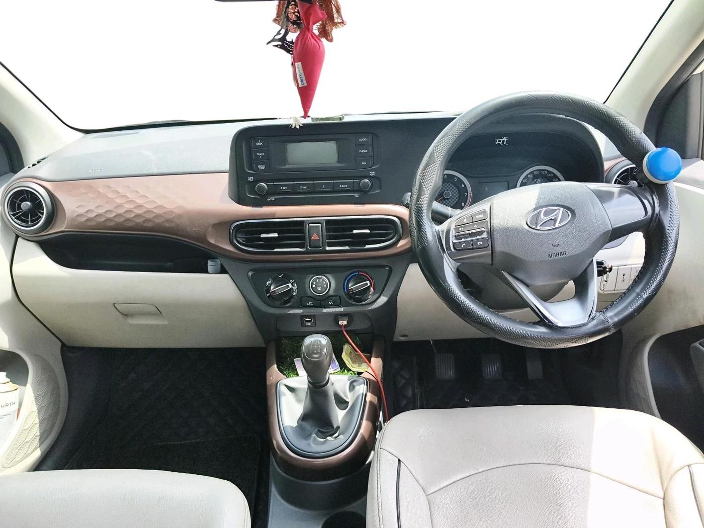2022 Hyundai AURA S 1.2 CNG, CNG, Manual, 49,972 km, interior