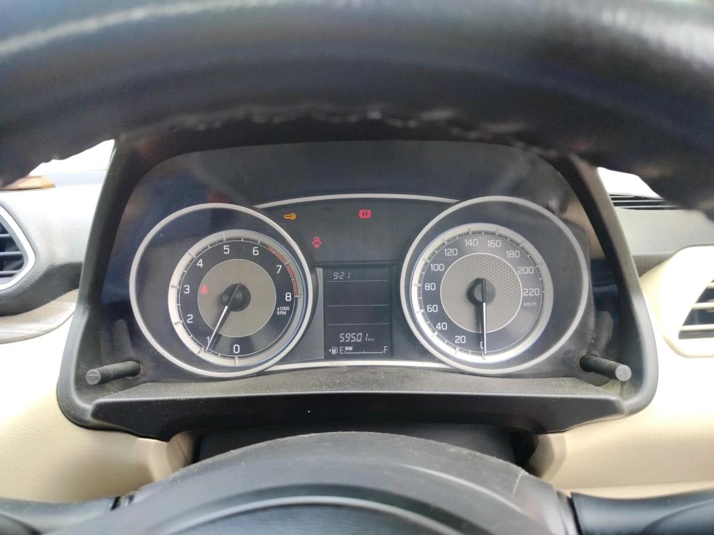 2020 Maruti Dzire VXI, Petrol, Manual, 59,501 km, interior