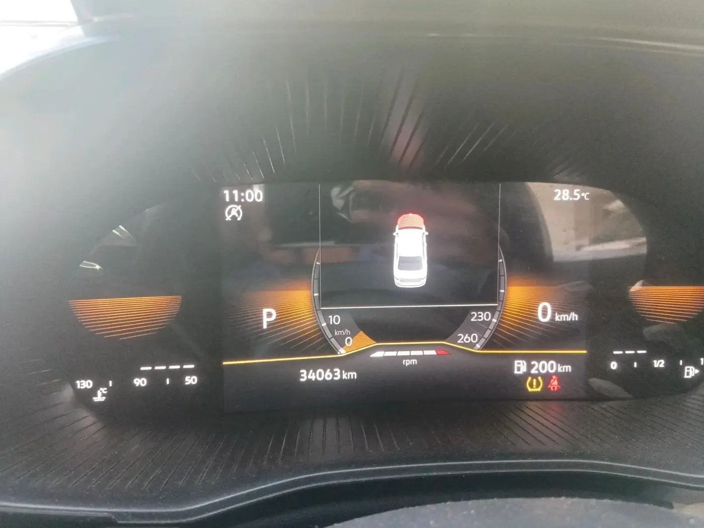 2024 Skoda SLAVIA STYLE 1.0L TSI AT, Petrol, Automatic, 34,063 km, interior