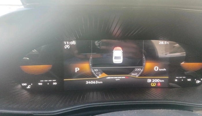 2024 Skoda SLAVIA STYLE 1.0L TSI AT, Petrol, Automatic, 34,063 km, interior