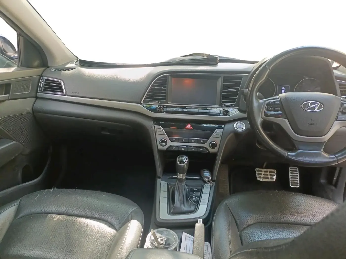 2018 Hyundai New Elantra 1.6 SX (O) AT DIESEL, Diesel, Automatic, 99,081 km, interior