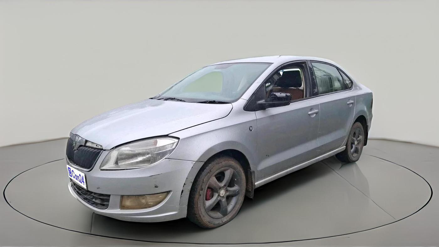 2012 Skoda Rapid ELEGANCE 1.6 TDI CR MT, Diesel, Manual, 1,17,072 km, exterior