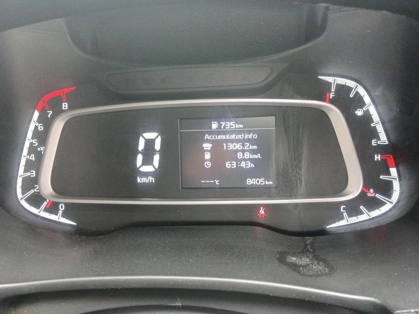 2023 KIA SONET HTK PLUS 1.2, Petrol, Manual, 8,405 km, interior