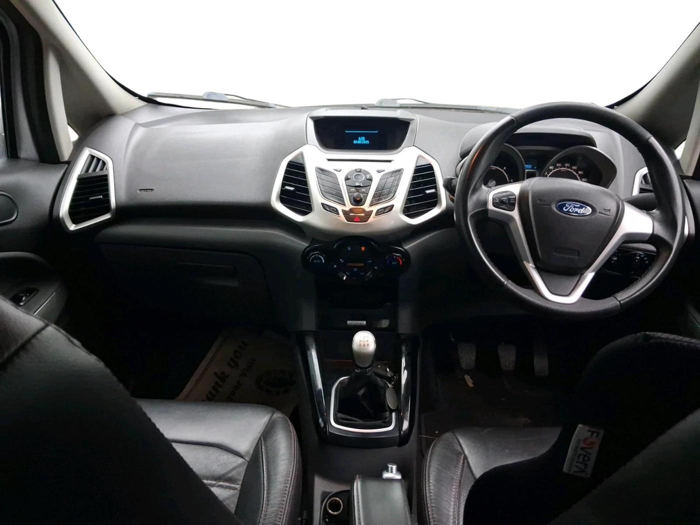 2016 Ford Ecosport TITANIUM+ 1.5L DIESEL, Diesel, Manual, 1,19,992 km, interior