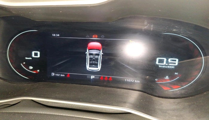 2023 MG ASTOR  SMART BLACK STORM EDITION CVT, Petrol, Automatic, 11,072 km, interior