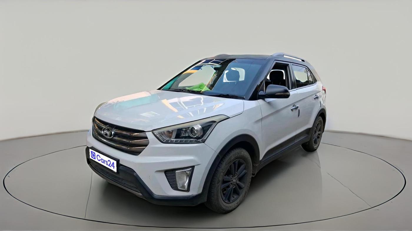 2017 Hyundai Creta SX PLUS 1.6 PETROL, CNG, Manual, 1,08,231 km, exterior