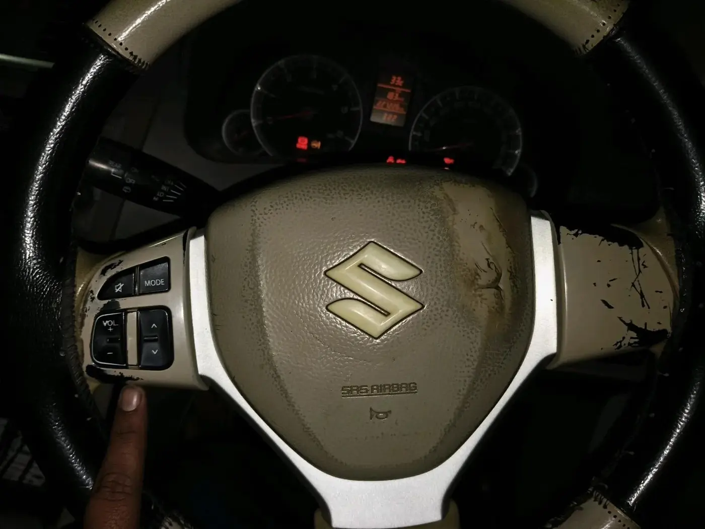2012 Maruti Ertiga ZDI, Diesel, Manual, 2,27,226 km, interior