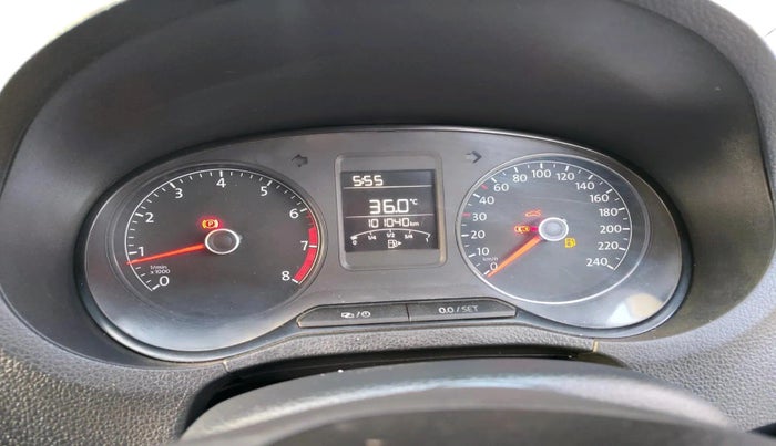 2019 Volkswagen Polo TRENDLINE 1.0L, CNG, Manual, 1,01,040 km, interior