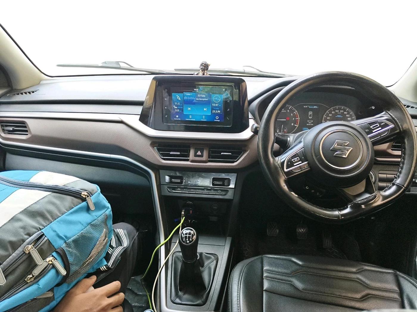 2023 Maruti BREZZA ZXI SMART HYBRID , Petrol, Manual, 99,941 km, interior