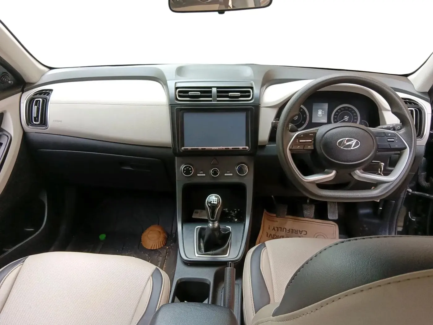 2021 Hyundai Creta E 1.5 DIESEL, Diesel, Manual, 19,035 km, interior