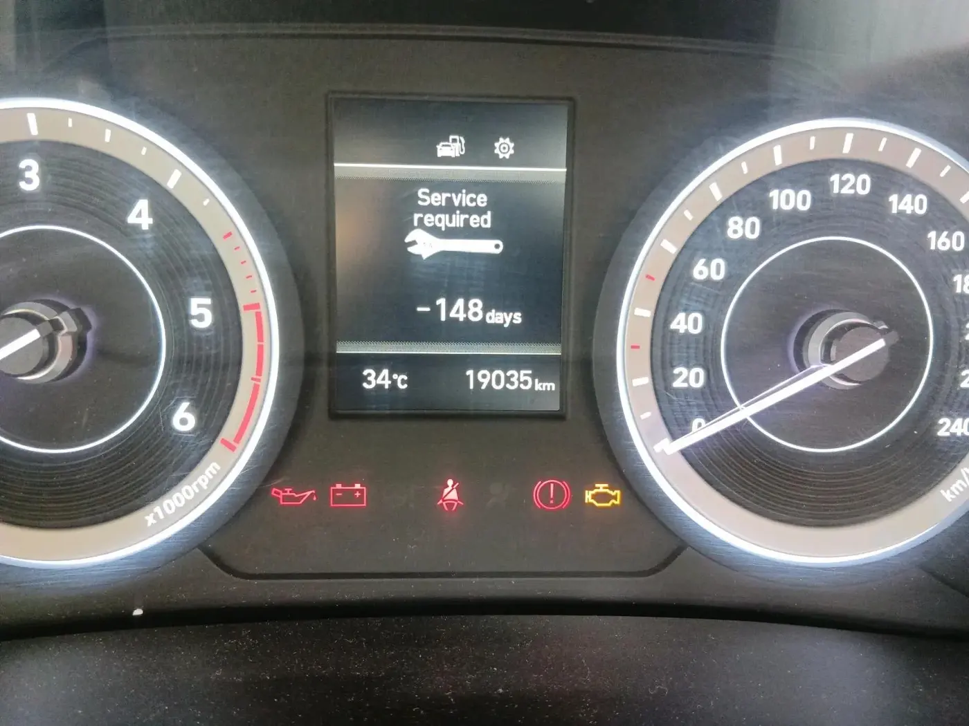 2021 Hyundai Creta E 1.5 DIESEL, Diesel, Manual, 19,035 km, interior