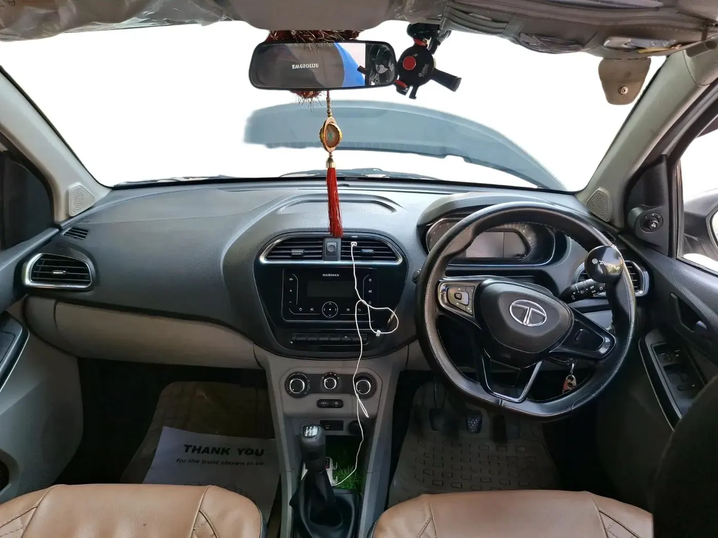 2022 Tata Tiago XT CNG, CNG, Manual, 69,870 km, interior