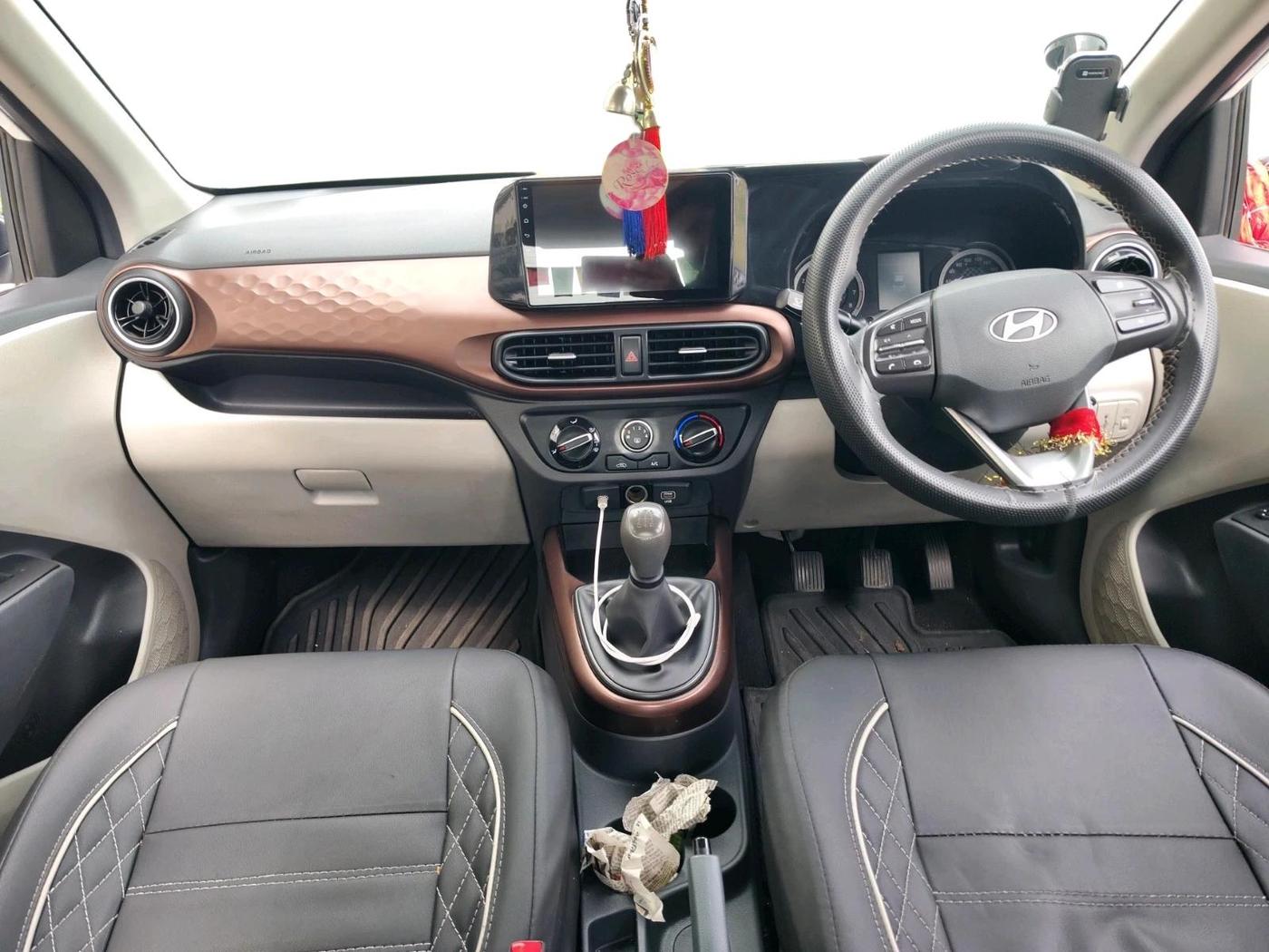 2024 Hyundai AURA S 1.2 CNG, CNG, Manual, 31,411 km, interior