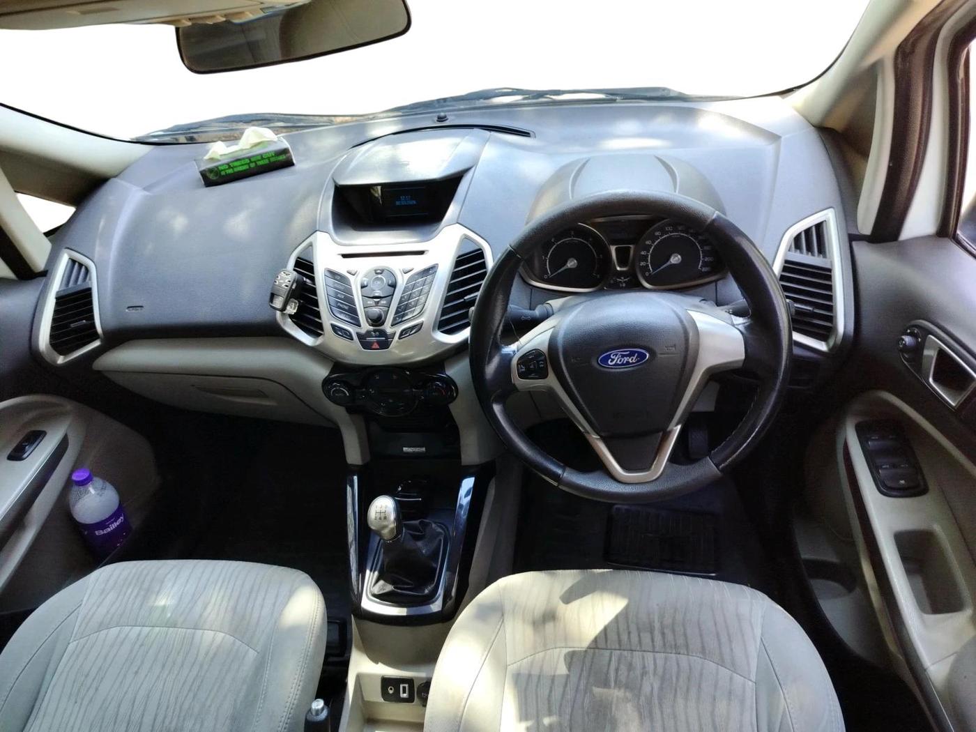 2015 Ford Ecosport TITANIUM 1.5L DIESEL, Diesel, Manual, 85,265 km, interior