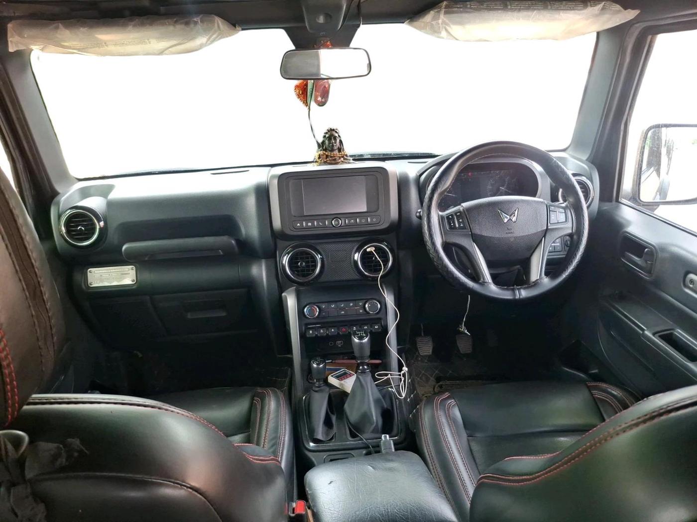 2023 Mahindra Thar LX HARD TOP 4WD MT, Diesel, Manual, 63,636 km, interior