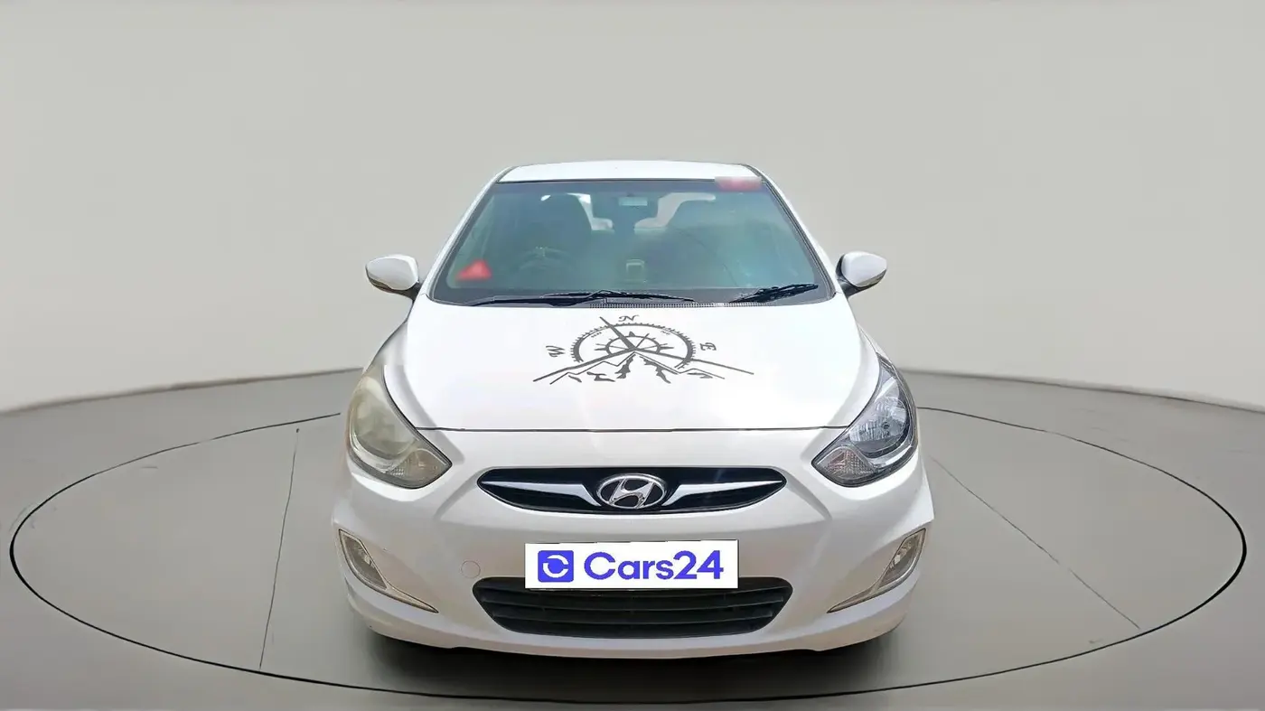 2013 Hyundai Verna FLUIDIC 1.6 VTVT SX, Petrol, Manual, 66,480 km, exterior