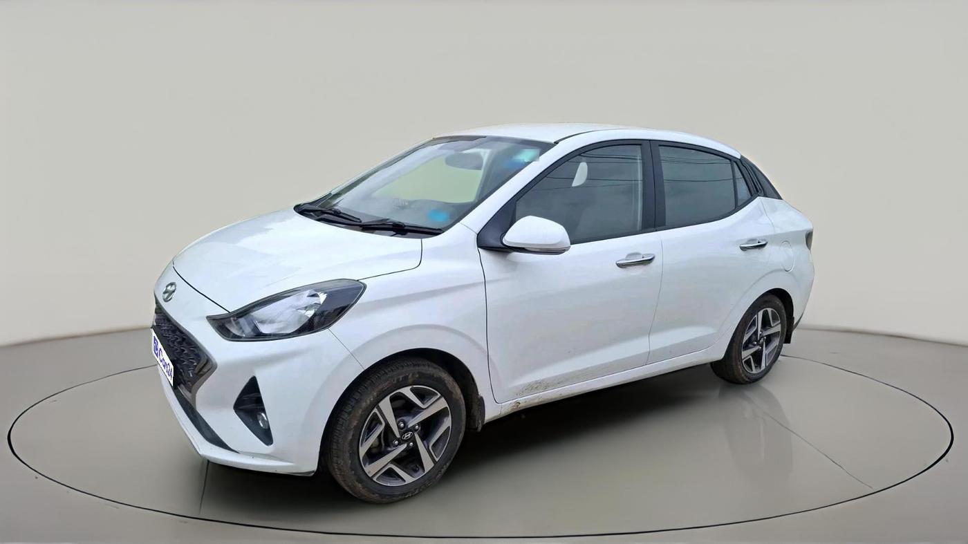 2022 Hyundai AURA SX 1.2, CNG, Manual, 37,355 km, exterior