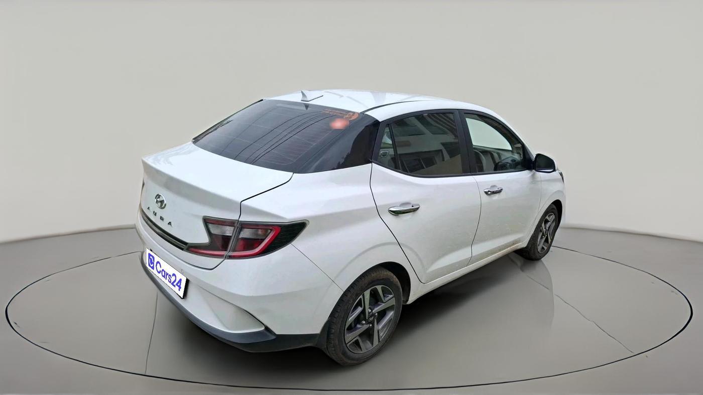 2022 Hyundai AURA SX 1.2, CNG, Manual, 37,355 km, exterior