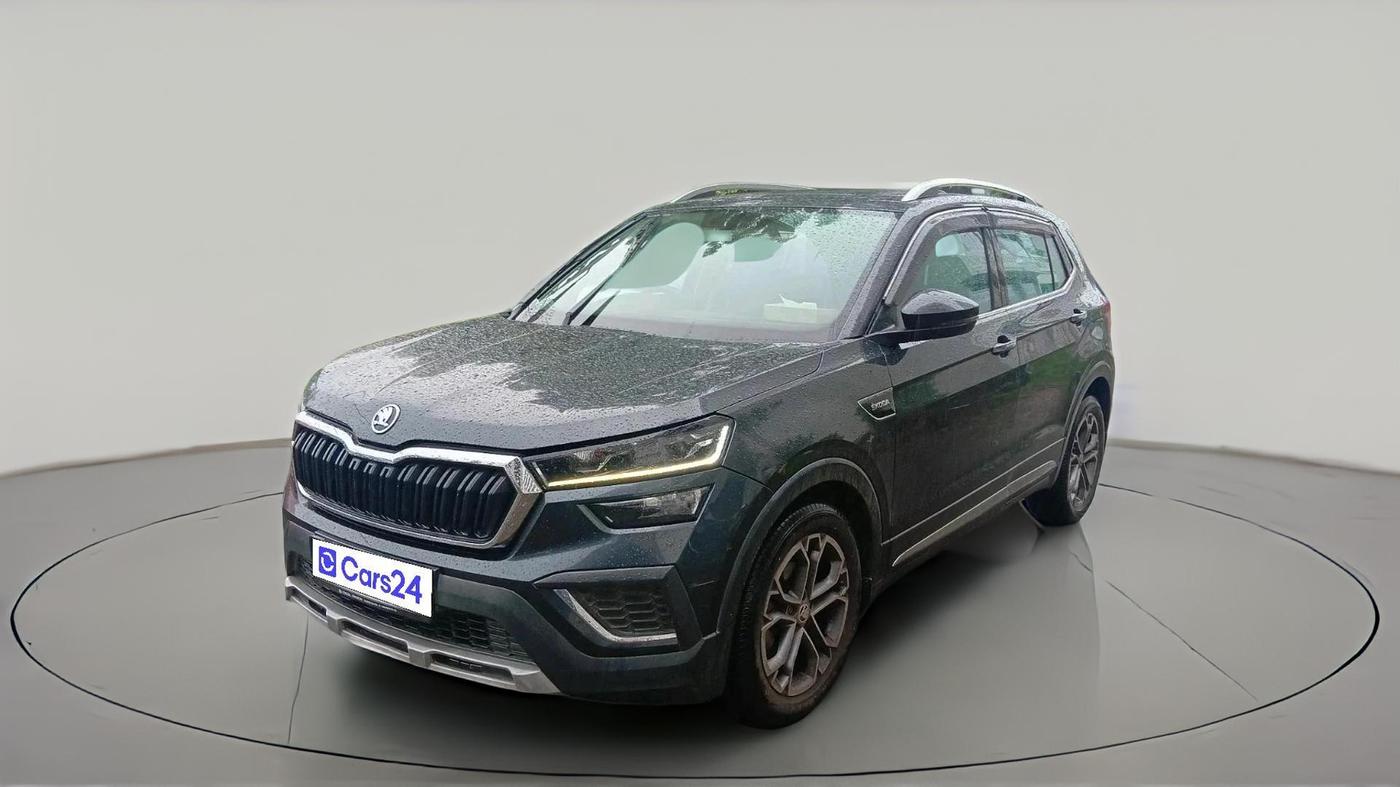 2022 Skoda KUSHAQ STYLE 1.0L TSI AT (6 AIRBAGS), Petrol, Automatic, 38,003 km, exterior