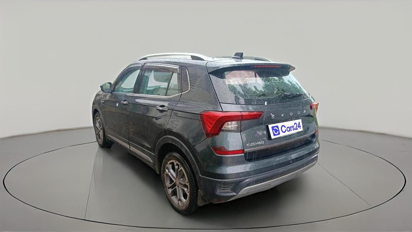 2022 Skoda KUSHAQ STYLE 1.0L TSI AT (6 AIRBAGS), Petrol, Automatic, 38,003 km, exterior