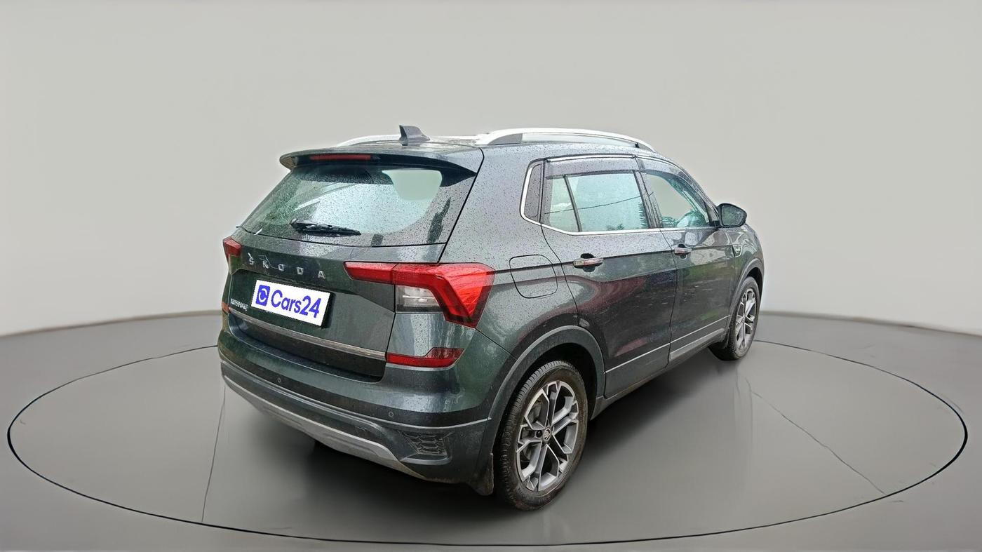 2022 Skoda KUSHAQ STYLE 1.0L TSI AT (6 AIRBAGS), Petrol, Automatic, 38,003 km, exterior