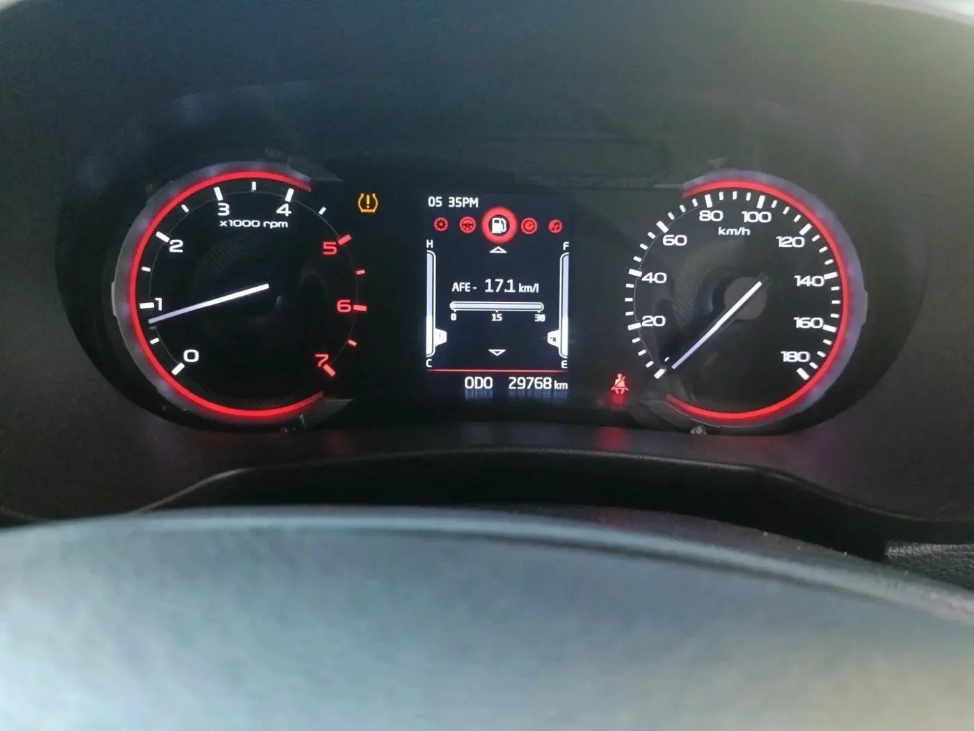 2024 Mahindra Thar LX HARD TOP 4WD MT, Diesel, Manual, 29,768 km, interior