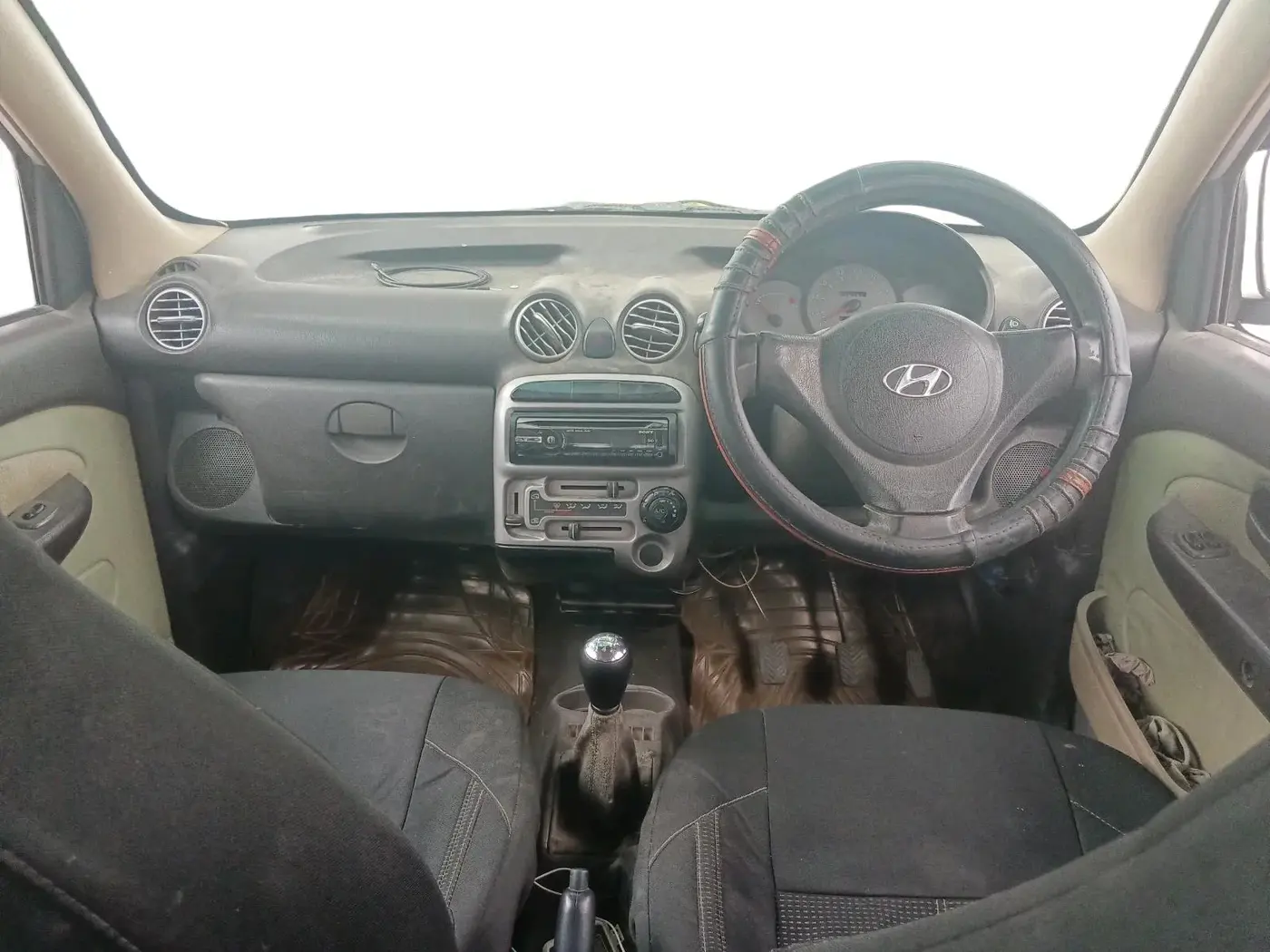2011 Hyundai Santro Xing GL, Petrol, Manual, 78,180 km, interior