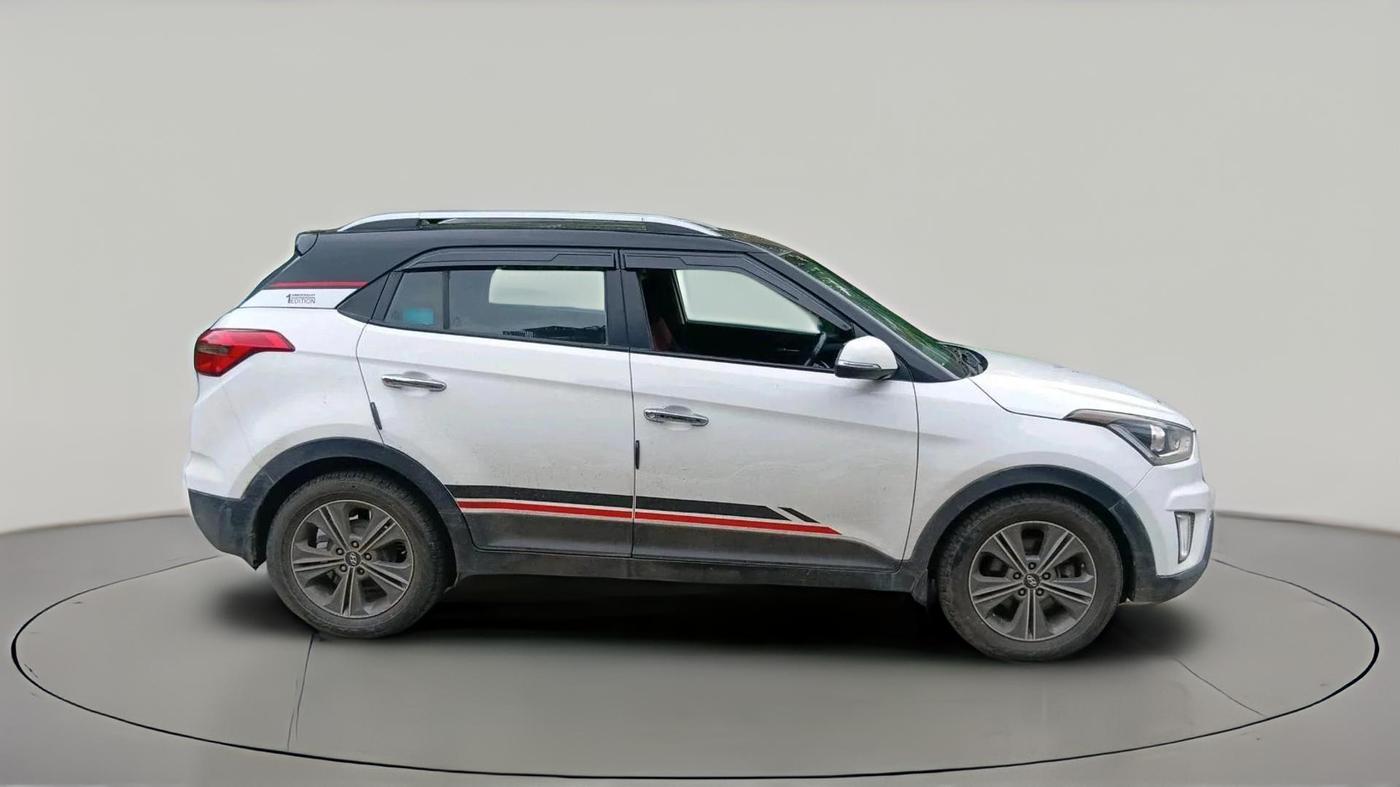 2016 Hyundai Creta SX PLUS 1.6 PETROL, Petrol, Manual, 1,08,608 km, exterior
