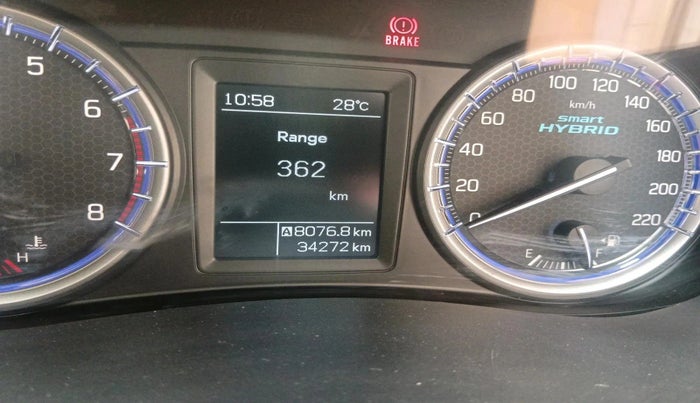 2020 Maruti S Cross ZETA 1.5, Petrol, Manual, 34,272 km, interior